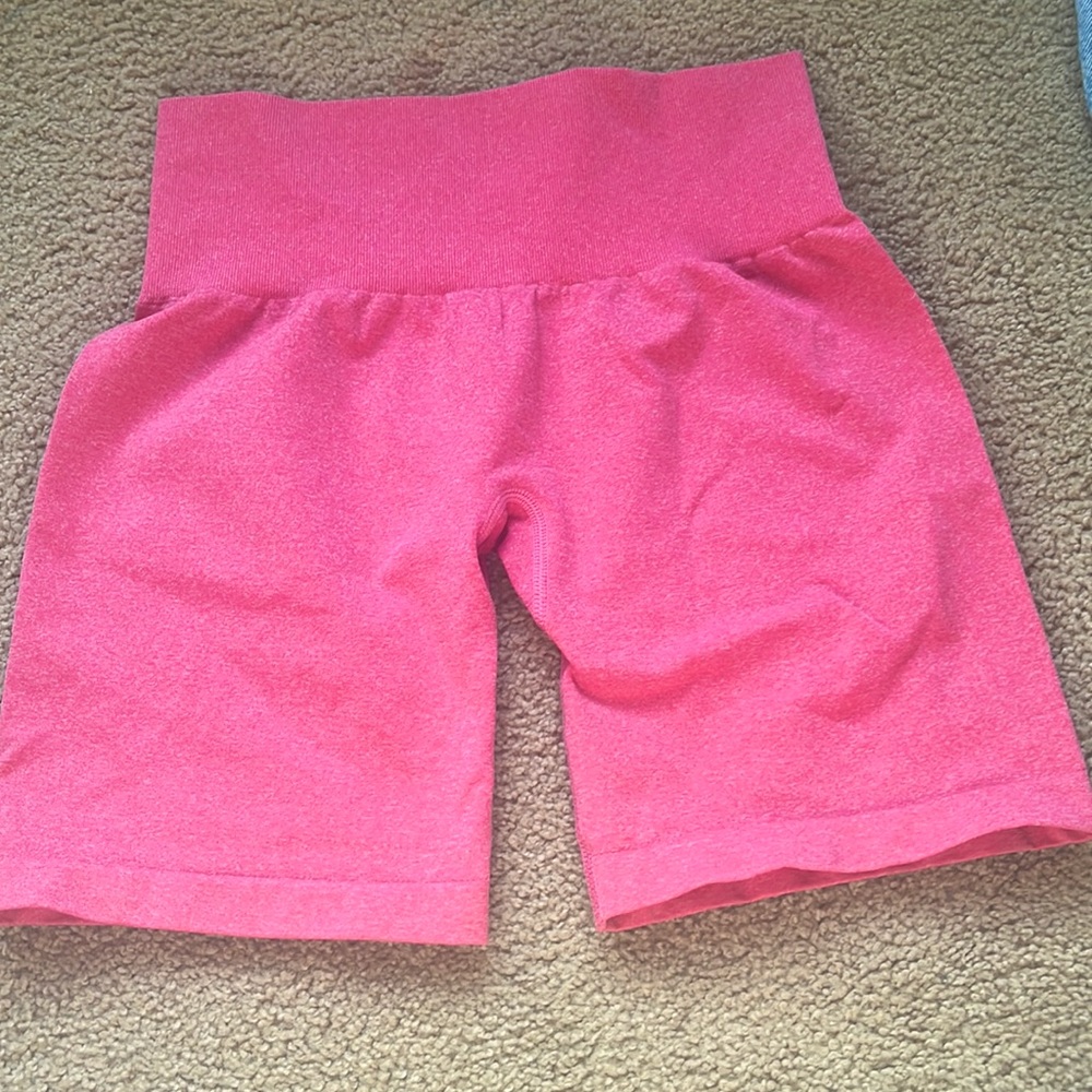 NVGTN pink biker shorts
